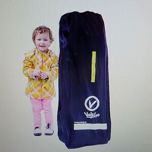 V Volkgo XL umbrella stroller travel bag Fits Most Black tote bag 47x15x12 NEW…